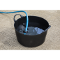 Heavy-Duty Flexi Tub 30L - Black