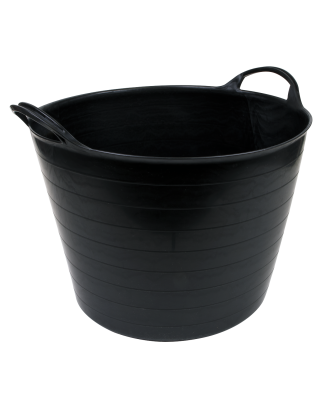 Baignoire Flexi Robuste 40L - Noir