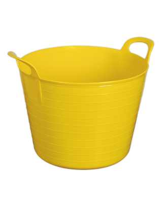 Baignoire Flexi Robuste 40L - Jaune