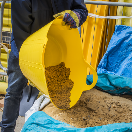 Heavy-Duty Flexi Tub 40L - Yellow