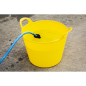 Baignoire Flexi Robuste 40L - Jaune