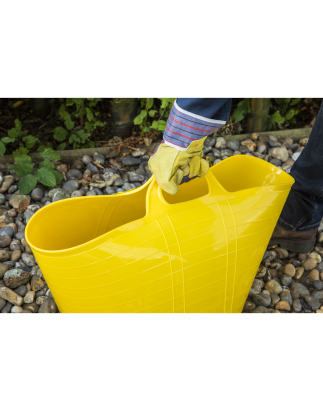 Baignoire Flexi Robuste 40L - Jaune