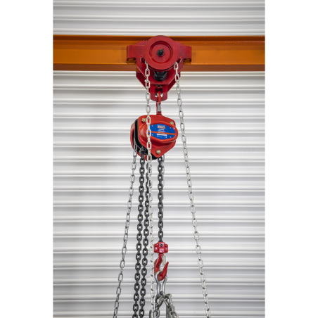 Portable Adjustable Gantry Crane with Geared Trolley Combo 1 Tonne