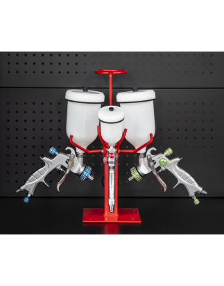 Pistolet pulvérisateur et porte-filtre Capacité de 3 pistolets