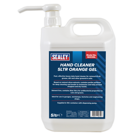 Hand Cleaner 5L Orange Gel