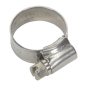 Hose Clip Stainless Steel Ø16-22mm Pack of 10