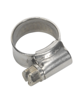 Hose Clip Stainless Steel Ø10-16mm Pack of 10