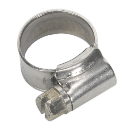 Hose Clip Stainless Steel Ø10-16mm Pack of 10