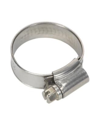 Hose Clip Stainless Steel Ø22-32mm Pack of 10