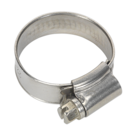 Hose Clip Stainless Steel Ø22-32mm Pack of 10