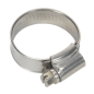 Hose Clip Stainless Steel Ø22-32mm Pack of 10