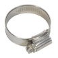 Hose Clip Stainless Steel Ø25-38mm Pack of 10