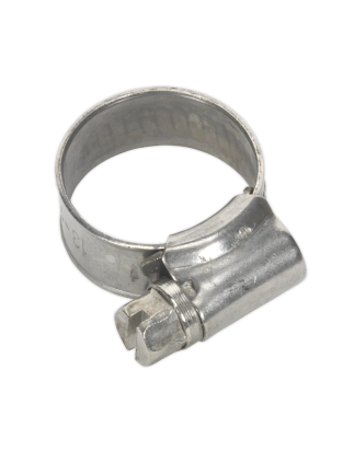 Hose Clip Stainless Steel Ø13-19mm Pack of 10