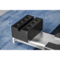 Slotted Rubber Support Block for Viking Jacking Beams 80mm