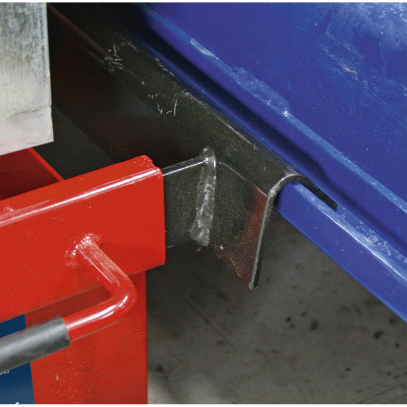 Poutre de levage 2 tonnes avec rallonges de bras et supports à rouleaux plats