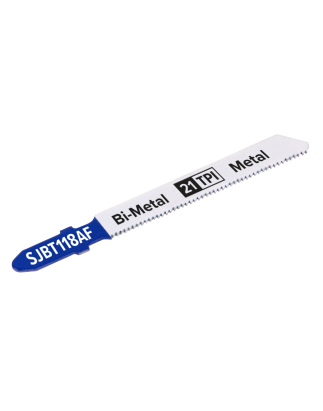 Jigsaw Blade Metal 75mm 21tpi - Pack of 5