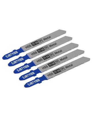 Jigsaw Blade Metal 92mm 11-14tpi - Pack of 5