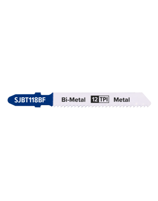 Jigsaw Blade Metal 75mm 12tpi - Pack of 5