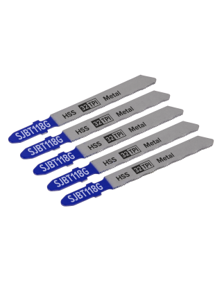 Jigsaw Blade Metal 75mm 32tpi - Pack of 5