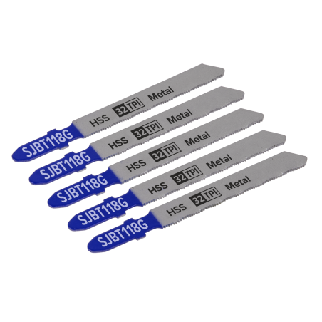 Jigsaw Blade Metal 75mm 32tpi - Pack of 5