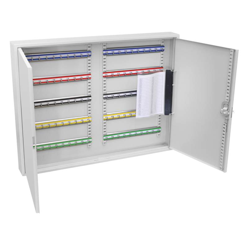 Key Cabinet 100 Key Capacity Wide