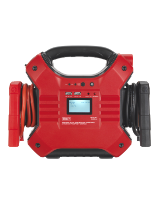 12/24V Jump Starter Power Pack Lithium-ion Phosphate (LiFePo4) 1200/600 Peak Amps