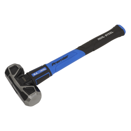 Sledge Hammer with Fibreglass Shaft 4lb Short Handle