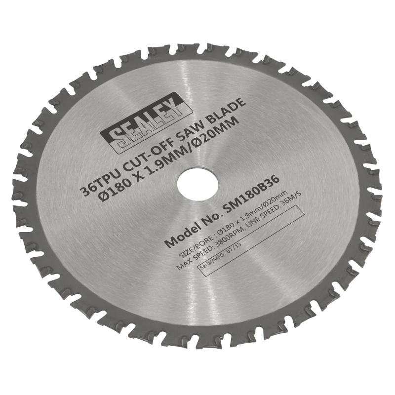 Cut-Off Saw Blade Ø180 x 1.9mm/Ø20mm 36tpu