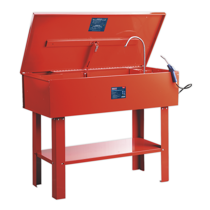 Air Operated Parts Washer with Turbo Feature 85L