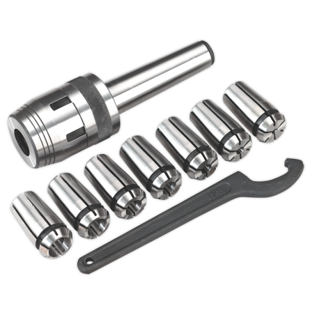 Mill Chuck Set MT3-M12 4-16mm