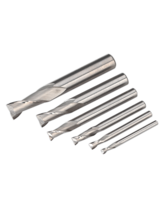 HSS End Mill Set MT2 3-10mm