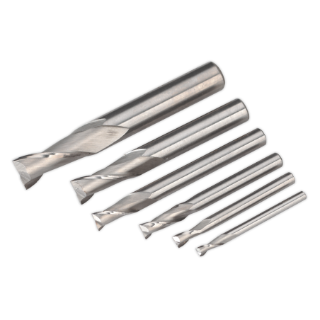 HSS End Mill Set MT2 3-10mm