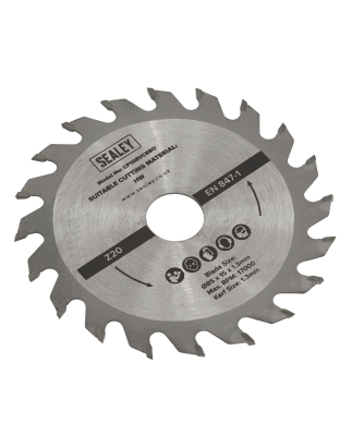 Circular Saw Blade  Ø85 x 15 x 1.3mm 20tpu