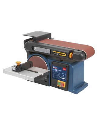 915 x 100mm Belt/150mm Disc Sander 370W/230V