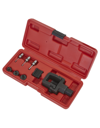 Heavy-Duty Motorcycle Chain Splitter & Riveting Tool Set