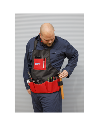 Mechanic's Tool Apron 16-Pocket