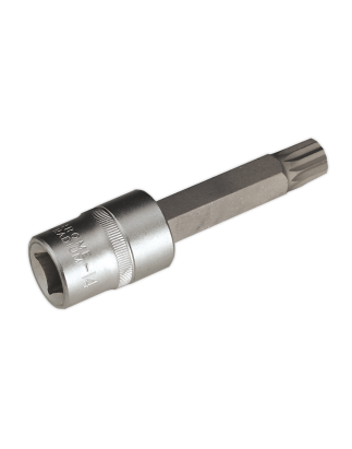 Spline Socket Bit M14 Long 1/2"Sq Drive