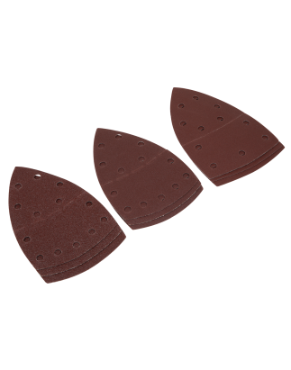 Ponceuse de détail 9 pièces - Jeu de feuilles abrasives 90 mm