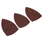 Ponceuse de détail 9 pièces - Jeu de feuilles abrasives 90 mm