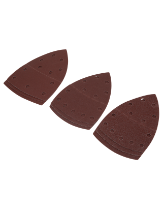 Ponceuse de détail 9 pièces - Jeu de feuilles abrasives 90 mm