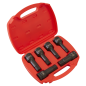 Impact Hex Socket Bit Set 6pc 3/4"Sq Drive