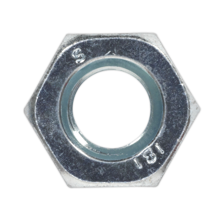 Steel Nut DIN 934 - M10 Zinc Pack of 100