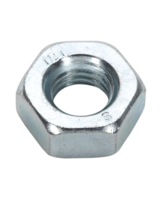 Steel Nut DIN 934 - M10 Zinc Pack of 100