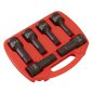 Impact Hex Socket Bit Set 6pc 3/4"Sq Drive