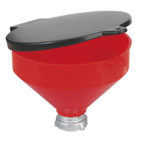 Solvent Safety Funnel with Flip Top