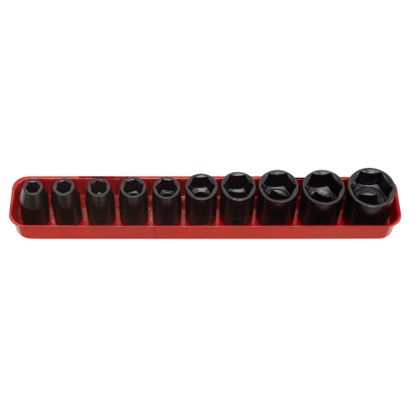 Impact Socket Set 10pc 1/2"Sq Drive Metric