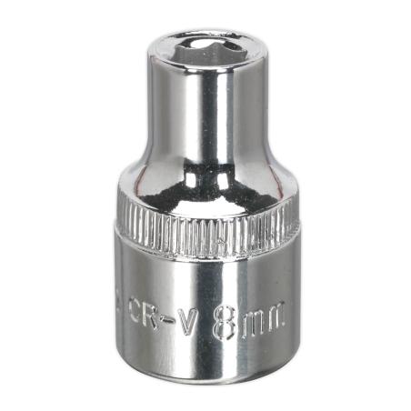 WallDrive® Socket 8mm 1/2"Sq Drive Fully Polished