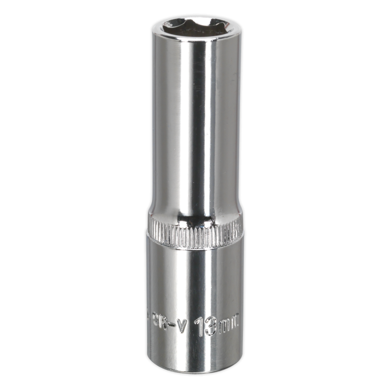 WallDrive® Socket 13mm Deep 1/2"Sq Drive Fully Polished