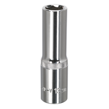 WallDrive® Socket 13mm Deep 1/2"Sq Drive Fully Polished