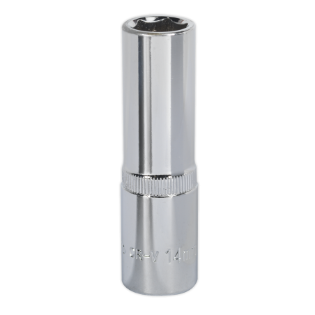 WallDrive® Socket 14mm Deep 1/2"Sq Drive Fully Polished